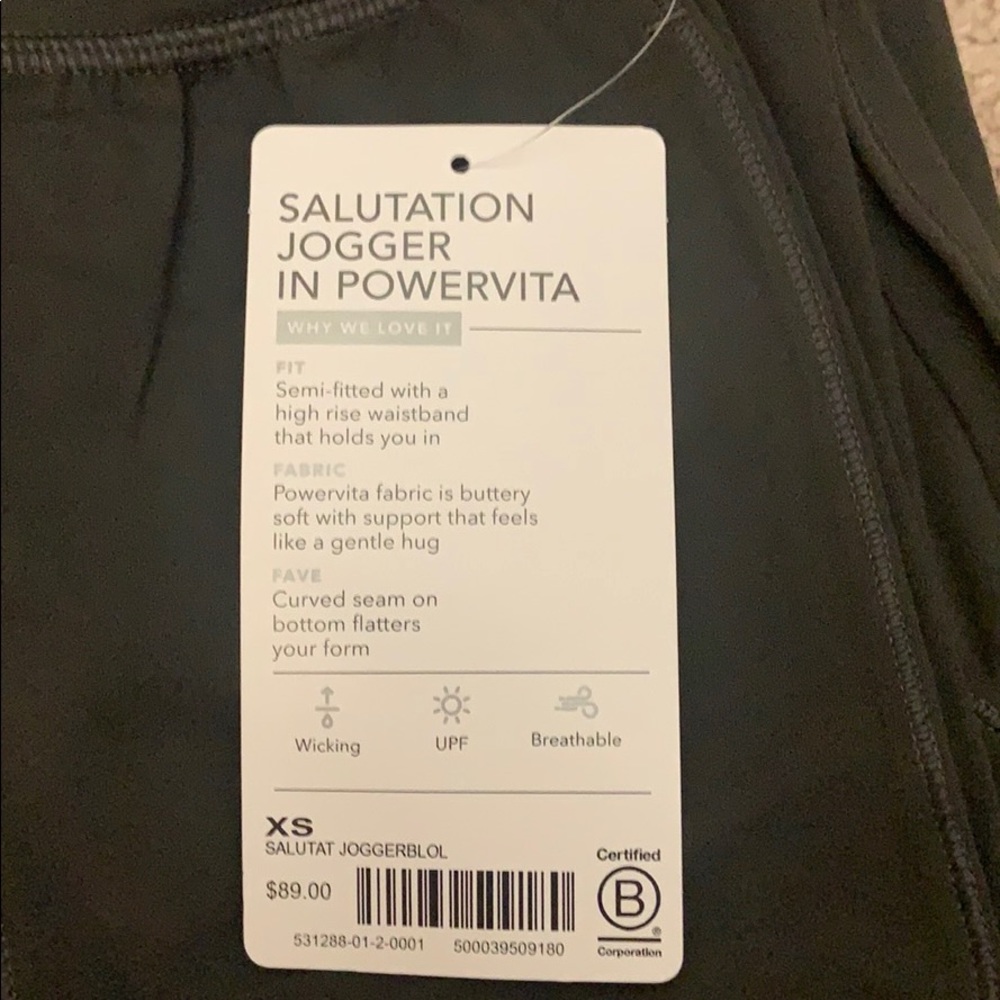 ATHLETA Salutation Cruise Jogger In Powervita NWT - Picture 3 of 3